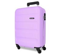 ROLL ROAD Flex Cabin Suitcase, One Size, Viola, Valigia cabina