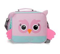 Roll Road Happy Pets Borsa a tracolla Porta Alimenti termico Rosa 25x21x11 cm Poliestere