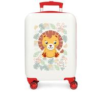 ROLL ROAD Happy Pets Multicolore Valigia da Cabina 38x55x20 cm Rigido 2 kgs Lucchetto a Combinazione Laterale ABS 2 kgs 34L Bagaglio a Mano