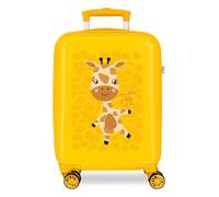 Roll Road Happy Pets Valigia da cabina taglia unica, giallo, Taglia unica per tutti, Valigia cabina