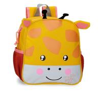 Roll Road Happy Pets Zaino per l'Asilo Giallo 23x25x10 cm Poliestere