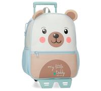 ROLL ROAD Happy Pets Zaino scuola con carrello Multicolore 27 x 33 x 11 cm Poliestere 9,8 L, multicolore, Taglia unica, Zaino scuola con carrello