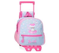 Roll Road I Am a Unicorn Zaino prescolare con carrello blu 23 x 25 x 10 cm Poliestere 5,75 L, blu, Zaino prescolare con carrello