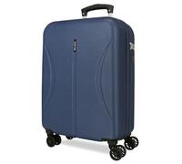 Joumma Roll Road Formentera Valigia da Cabina Marina 38 x 55 x 20 cm Rigida ABS Lucchetto Combinazione Integrata 35 L 2,6 kg 4 ruote doppie bagaglio a mano
