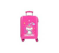 ROLL ROAD Little Me, Valigia Baita Rigida 55cm Unisex Child, Fucsia (Fuchsia), 38x55x20 cms