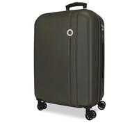 Roll Road Minorca Valigia Grande Antracite 52x75x27 cm Rigida ABS Chiusura a combinazione integrata 97L 4,3kg 4 ruote doppie estensibile
