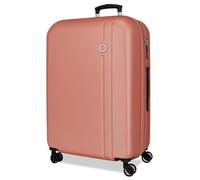 Roll Road Minorca Valigia media nude 46x65x24 cm Rigida ABS Chiusura a combinazione integrata 56L 3,45kg 4 ruote doppie estensibile