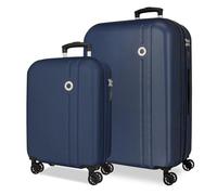 Roll Road Minorca Set di valigie marine 46 x 65 x 24 cm rigida ABS chiusura a combinazione integrata 91 L 6,05 kg 4 ruote doppie estensibile bagaglio a mano