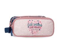 ROLL ROAD One World, Accessori da Viaggio- Custodia per Trucchi Bambine E Ragazze, Rosa, Taglia Unica