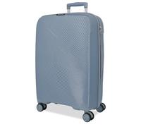 Roll Road Orbit, valigia da cabina blu, 37 x 54 x 20 cm, rigida, 2,5 kg, chiusura TSA, in polipropilene, 2,5 kg, 37,2 l, bagaglio a mano, blu, taglia unica, valigia da cabina, Blu, Taglia unica