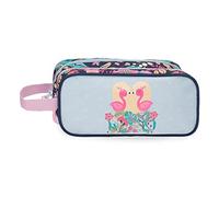 ROLL ROAD Pelican Love, Accessori Da Viaggio Custodia Per Trucchi Bambine E Ragazze, Blu (Blue), Astuccio doppio