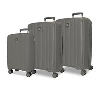 Roll Road Roll Road Acadia Set di valigie, taglia unica, grigio, Talla única, Set di valigie