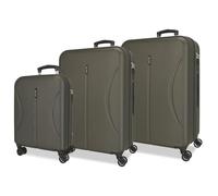 Roll Road Roll Road Formentera Set di valigie, taglia unica, grigio, Talla única, Set di valigie