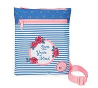 Roll Road Rose Tracolla Azzurro 20x24 cms Poliestere