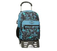 ROLL ROAD Soccer Zaino scuola con carrello nero 32 x 42 x 16 cm Poliestere 21,5 L, Nero, Zaino scuola con carrello