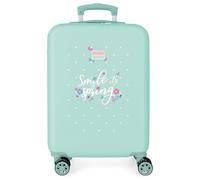 ROLL ROAD Spring Dream Valigia da cabina blu 38 x 55 x 20 cm Rigida 2 kg Chiusura a combinazione laterale ABS 2 kg 34 L Bagaglio a mano, blu, Taglia unica, Valigia cabina