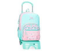 ROLL ROAD Spring Dream Zaino scuola con carrello Multicolore 30x38x12 cm Poliestere, multicolore, 30x38x12 cms, Zaino scuola con carrello