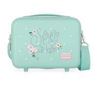 Roll Road Spring is Here Nececer Adattabile Blu 29 x 21 x 15 cm Rigido ABS 9,14 L 0,8 kg, blu, Necessità adattabile