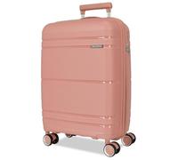 Roll Road Universe - Valigetta da cabina rosa, 39 x 55 x 21 cm, rigida 2,4 kg, chiusura TSA in polipropilene, 2,4 kg, 37 l, bagaglio a mano, Rosa, Taglia unica, Valigia cabina