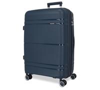 Roll Road Universe Valigia media blu 45 x 65 x 26 cm Rigido 3,2 kg Chiusura TSA Polipropilene 3,2 kg 65 LExtensible, blu, Taglia unica, Valigia media