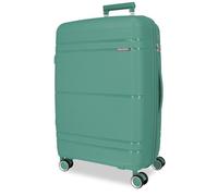 ROLL ROAD Universe Valigia media verde 45 x 65 x 26 cm Rigido 3,2 kg Chiusura TSA Polipropilene 3,2 kg 65 LExtensible, Verde, Taglia unica, Valigia media