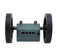 Roll Type Length Meter Counter Z96 - F | 5 - Digit Display for Textiles/Printing/Leather | 0-9999.9 Range with Push - Button Reset | Stainless Steel & Rubber Construction (Contametri)