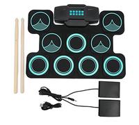 Roll up Drum Practer Pad Dual Stereo Speaker Electronic Drum Set for Kids Beginner
