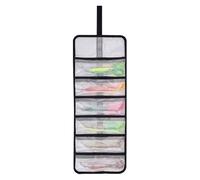 Roll Up Fishing Lure Wraps - Copertura per ami da pesca | 64 x 23 cm PVC copertura gancio acqua salata, pieghevole per pesca - Confezione di stoccaggio impermeabile per donne ragazze Juge