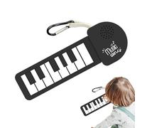 Roll up Piano - tastiera a piano colorata pieghevole ricaricabile | Pianos in silicone roll-up | Strumento musicale portatile per viaggi, scuola, casa e all'aperto