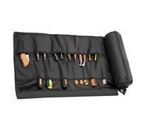 Roll Up Tool Bag Organizer, Waterproof Foldable Tools Storage, Heavy Duty Carrying Bag with Handle, Thicken Wear-Resistant Tool Roll for Hardware, Portable Tools Organizer for Mechanics