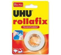 Rollafix nastro adesivo trasparente ricarica 25mt
