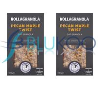 Rollagranola Acero e Pecan Twist Granola senza glutine - 400 g (confezione da 2)