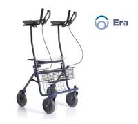 Rollator Deambulatore Girello per Anziani in Acciaio 4 RUOTE ANTIBRACHIALE Art.