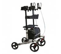 Rollator Deambulatore girello per anziani NEW MOSCA in alluminio con appoggi bra