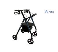 Rollator pieghevole con schienale estraibile