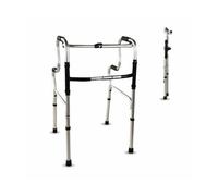 Rollator Plegabile Aluminio Pórtico per Anziani - 100 kg, Regolabile 82,5-100 cm