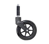 Rollator sedia a rotelle in gomma, Ruote for sedia a rotelle da 6 pollici, 7 pollici e 8 pollici, Ruota con forcella anteriore, Ruote anteriori for sedia a rotelle, gruppo forcella anteriore, Ruote di