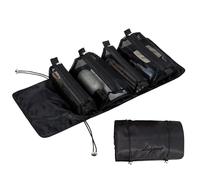 Rollbare Reisetasche für Toilettenartikel - Make-up-Rolltasche | Reise-Kosmetik-Organizer | Faltbarer Kulturbeutel - Kosmetikbehälter für Urlaub Geschäftsreise Zuhause Aufbewahrung