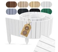 Rollborder 200 cm Bordatura flessibile per aiuole e bordo prato Recinzione