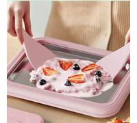 Rolled Ice Cream Maker facile da pulire con 2 spatolas gelati