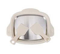 Rolled Ice Cream Maker, riutilizzabile e facile con 2 raschietti, piastra congelatore per la produzione di arrotolato, per sorbetto fatto in casa, dessert per bambini e adulti, piano di lavoro