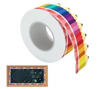 Rolled Paper Borders, Bulletin Board Decors, Colorful Pencil Border, Creative Wall Trim, Educational Bulletin Board, Classroom Wall Decorations, Vibrant Pencil Borders, Craft Supplies for Teachers