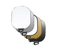 Rollei 5 in 1 Pannello Riflettente Fotografico Pieghevole 60 x 75 cm Light Reflector Leggero e Compatto 600 g per Studio e Illuminazione Esterni, Pannello-Riflettente- Luce-Fotografico-Pieghevole