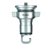 Rollei Adattatore di livellamento per Lion Rock Pro, stabile a 360°, inclinabile, portata fino a 20 kg
