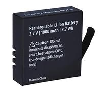 Rollei Batteria aggiuntiva Actioncam 8s 9s Plus, batteria di ricambio con capacità 1000 mAh agli ioni di litio, nera