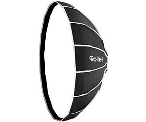 Rollei Click-Beauty-Dish 28255, Softbox con diametro di 105 cm e design di bellezza simile alla luce, colore: Nero
