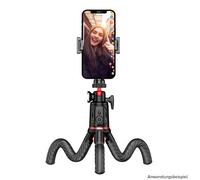 Treppiede Smartphone Flessibile, Rollei Mini Cavalletto & Bastone Selfie MonkeyPod per Telefono/Fotocamera con Telecomando Wireless 360° Rotabile Gorillapod Supporto Portatile per Registrazioni Video