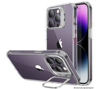 Rollei Custodia classica Kickstand trasparente iPhone 14 Pro senza HaloLock