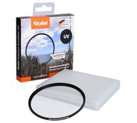 Rollei Extremium Round Filter UV 49 mm - Filtro UV e filtro protettivo con anello in Titanio in vetro Gorilla con rivestimento speciale - Dimensioni: 40.5 mm