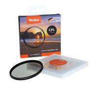 Rollei Extremium Round Filter CPL 52 mm (1 Stop) - Filtro Polarizzatore con Anello in Titanio, Vetro Gorilla con Rivestimento Speciale - 52 mm